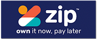 We offer Zip Pay